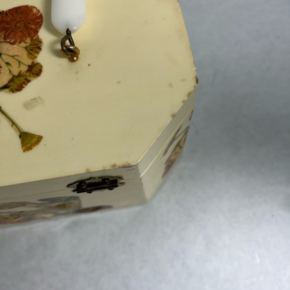 Annie Laurie Original Palm Beach
Designer Purse W/Puffy Flowers Decoration - Picture 4 of 8